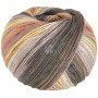 Lana Grossa Gomitolo Arco Yarn 171 Light Beige/Beige/Pink/Turquoise/Yellow/Lilac/Gray-Brown