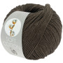 Lana Grossa Soft Cotton Yarn 54 Dark Grey