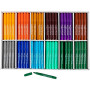 Colortime Markers, additional colours, line 5 mm, 12x24 pc/ 1 pack