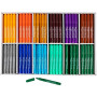 Colortime Markers, additional colours, line 5 mm, 24 pc/ 12 pack