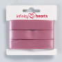 Infinity Hearts Satin Ribbon Double Faced 15mm 158 Old Rose - 5m