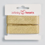 Infinity Hearts Binding Tape Lurex 40/20mm 02 Gold
