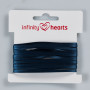 Infinity Hearts Satin Ribbon Double Faced 3mm 369 Military Blue - 5m