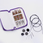 KnitPro Symfonie Chunky Interchangeable circular needle set Birch 60-80-100 cm 9, 10, 12 mm 3 sizes