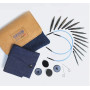 Indigo Interchangeable Circular Knitting Needles 3.00-6.00mm