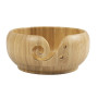 Yarn Bowl, D: 15cm, H: 7.5cm, 1pc, bamboo
