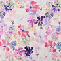 Linen/Viscose Jersey Fabric 0807 Flowers - 50cm