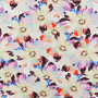 Linen/Viscose Jersey Fabric 1222 Flowers - 50cm