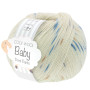 Lana Grossa Cool Wool baby Yarn Print 364 Creme/Camel/Light grey/Dark grey