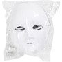 Full Face Mask, white, H: 22 cm, W: 17 cm, 10 pc/ 10 pack