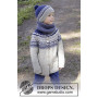 Little Adventure Jacket by DROPS Design - Knitted Jacket with multi-coloured Pattern size 3 - 12 years