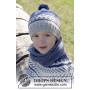 Little Adventure Set by DROPS Design - Knitted Multi-coloured Hat and Neck Warmer Pattern size 3 - 12 years