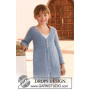 Little Emma by DROPS Design - Knitted Jacket with Long Sleeves Pattern size 7 - 14 years