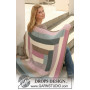 Geometry by DROPS Design - Knitted Blanket Pattern 105x95 cm