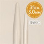Drops Basic Single Pointed Knitting Needles Aluminium 35cm 3.00mm / 13.8in US2½