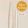 Drops Basic Single Pointed Knitting Needles Aluminium 35cm 4.00mm / 13.8in US6