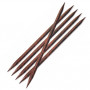KnitPro Cubics Double Pointed Knitting Needles Wood 20cm 6.50mm US10½