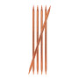 KnitPro Ginger Double Pointed Knitting Needles Birch 15cm