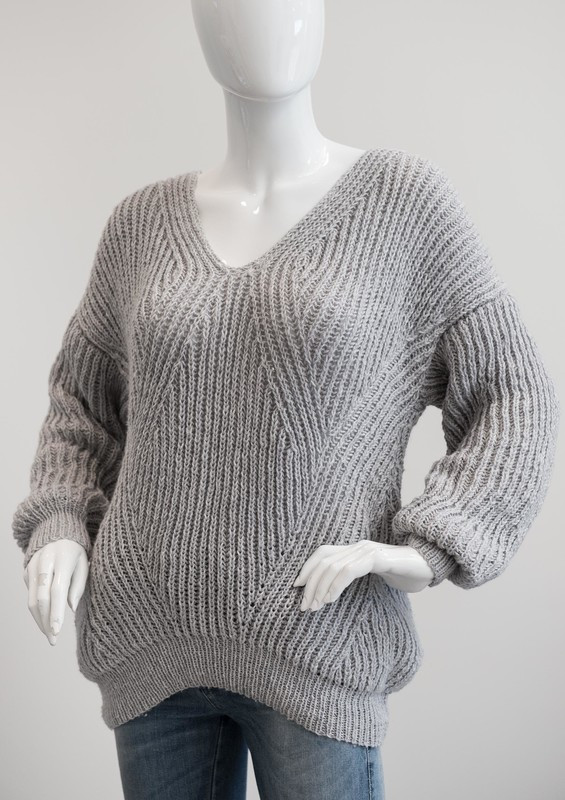 Mayflower Brioche Sweater - Sweater Knitting Pattern Size S - XXXL ...